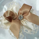 Dalmazio Design CRF Cuore Rhinestone Accent with Bow